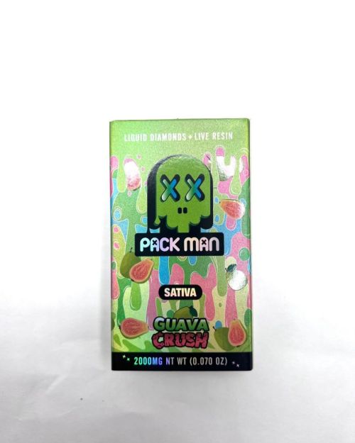 Guava Crush Pack Man 2g Vape Pen (Decal Box)