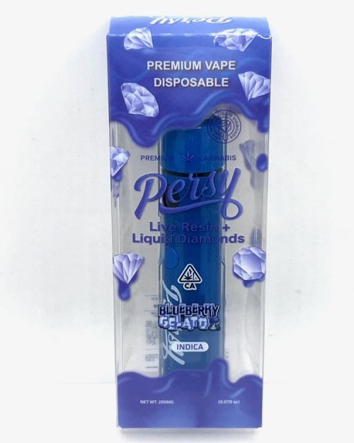 Blueberry Gelato Percy 2g Premium Vape Pen (Decal Box)