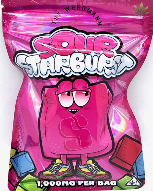 Sour Starburst Gummies (customized bag)