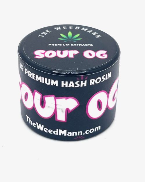 Sour OG Premium Hash Rosin (Collectible Jar)