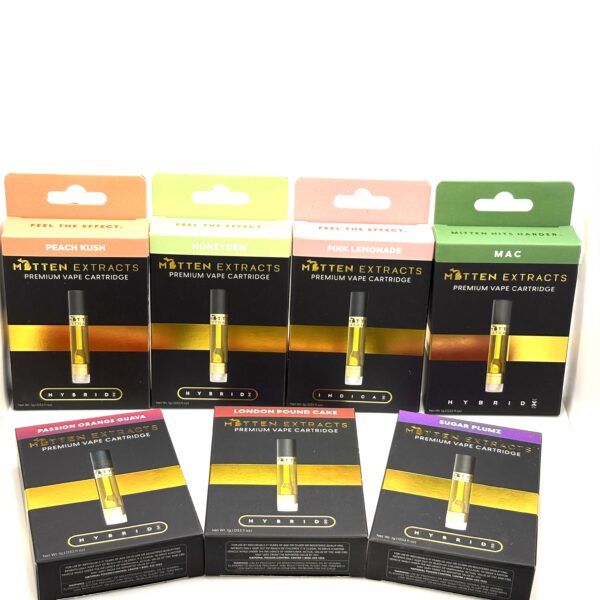 Mitten Extracts 1g Premium Vape Cartridge